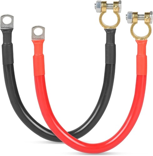 Batteriekabel kupfer 50cm - batteriekabel,