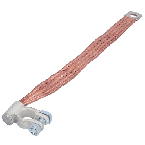 Batteriemasseband kupfer 30cm - kupfer,